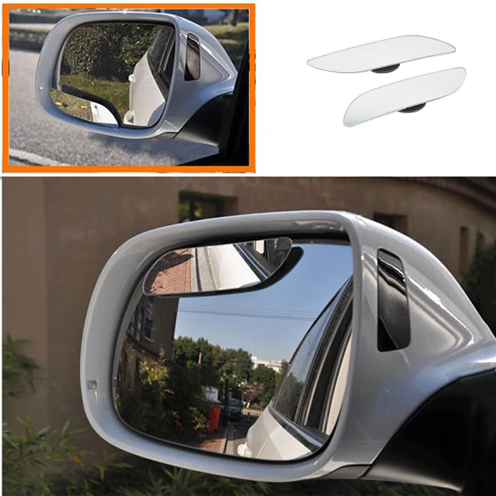 Adjustable Car Truck Side Mirrors Vehicle Parking Rimless Mirror 360° Wide Angle