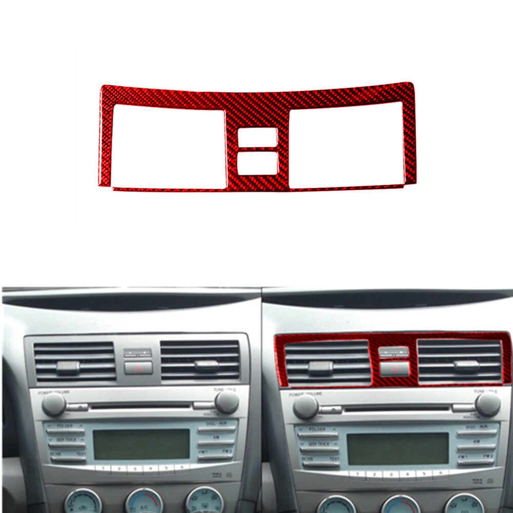 Red Carbon Fiber Heated Seats Button Trim for Honda Ridgeline 2017-2020 Type B v