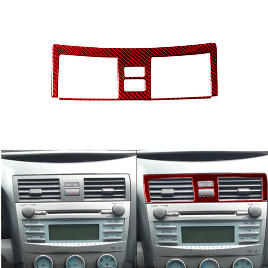 Red Carbon Fiber Heated Seats Button Trim for Honda Ridgeline 2017-2020 Type B v
