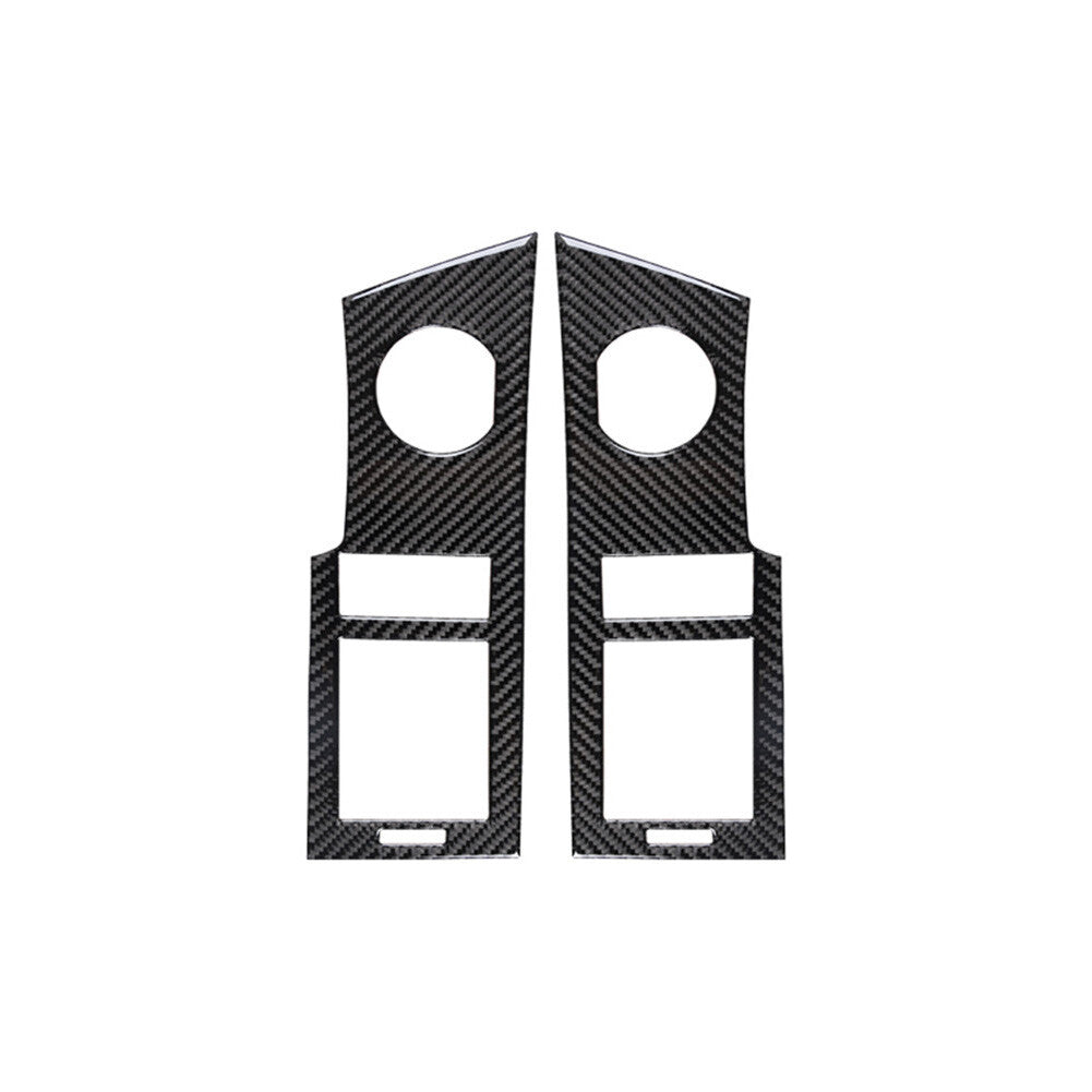Suitable for 17+for Honda CRV carbon fiber style rear windshield wiper rear cover decoration- v