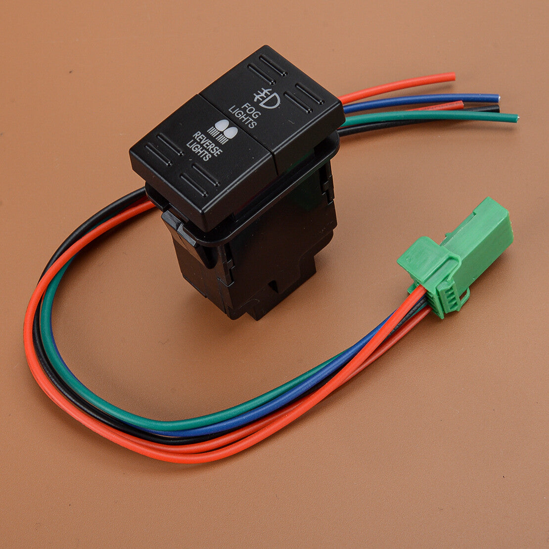 Dual Push Button Reverse Fog Lights Switch Fit for Ranger PX for Mazda BT-50 zy v