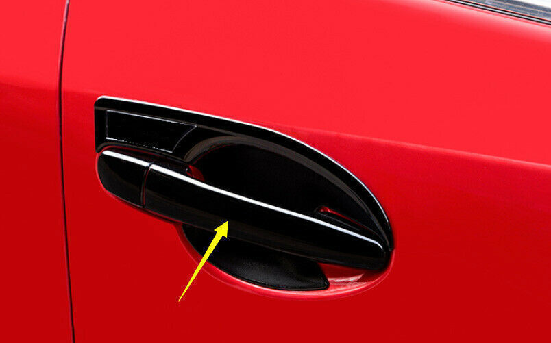 for Mazda 6 Atenza 2020-2021 Gloss Black Outside for Smart Door Handle Cover Trims