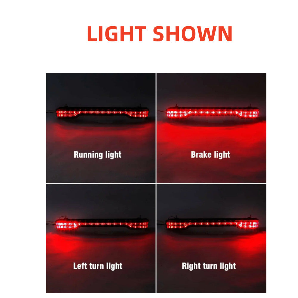Pack Accent Side Marker Panel LED Lights for Harley Tour Pak Touring 2014-2023 (Red) n