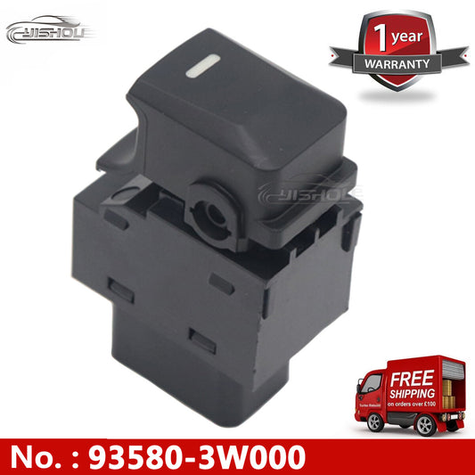 93580-3W000 Power Window Switch, Passenger Side, for Kia Sportage EX 11-12 15-16