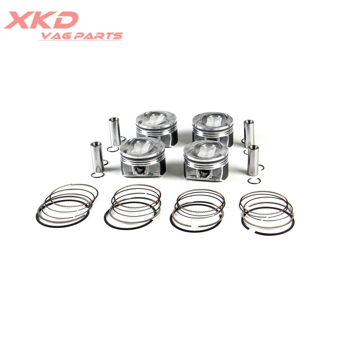 1.4TSI Piston Ring Assembly Fit for VW for Jetta for Golf Beetle CAVD CTKA 03C107065CK