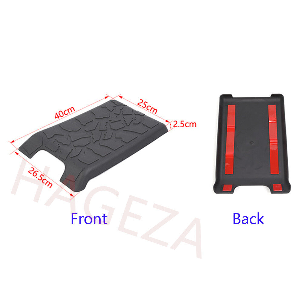 1¡Á PU Black Center Console Armrest Box Panel Cover for Ford F150 F-150 2009-2014