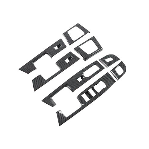 4 pieces suitable for Jeep Cherokee 2019-2021 front grille LED lights style barbecue cover- v