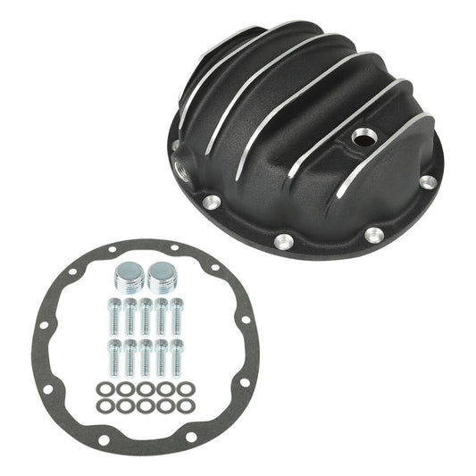 Suitable for Jeep , Dana 35 rear black differential cover with gasket and drain plug - n