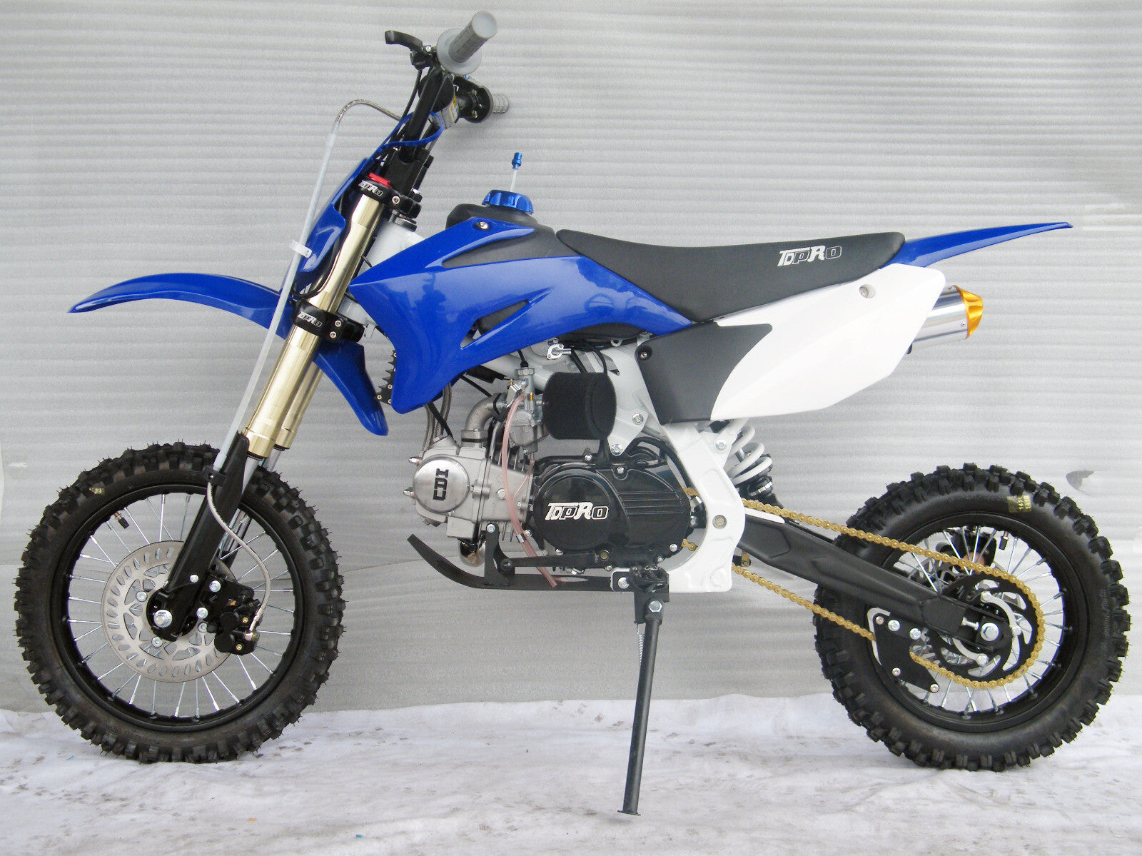 Blue plastic fairing kit + for seat for Yamaha TTR110 TTR110E TTR 110 Pit Dirt bicycles