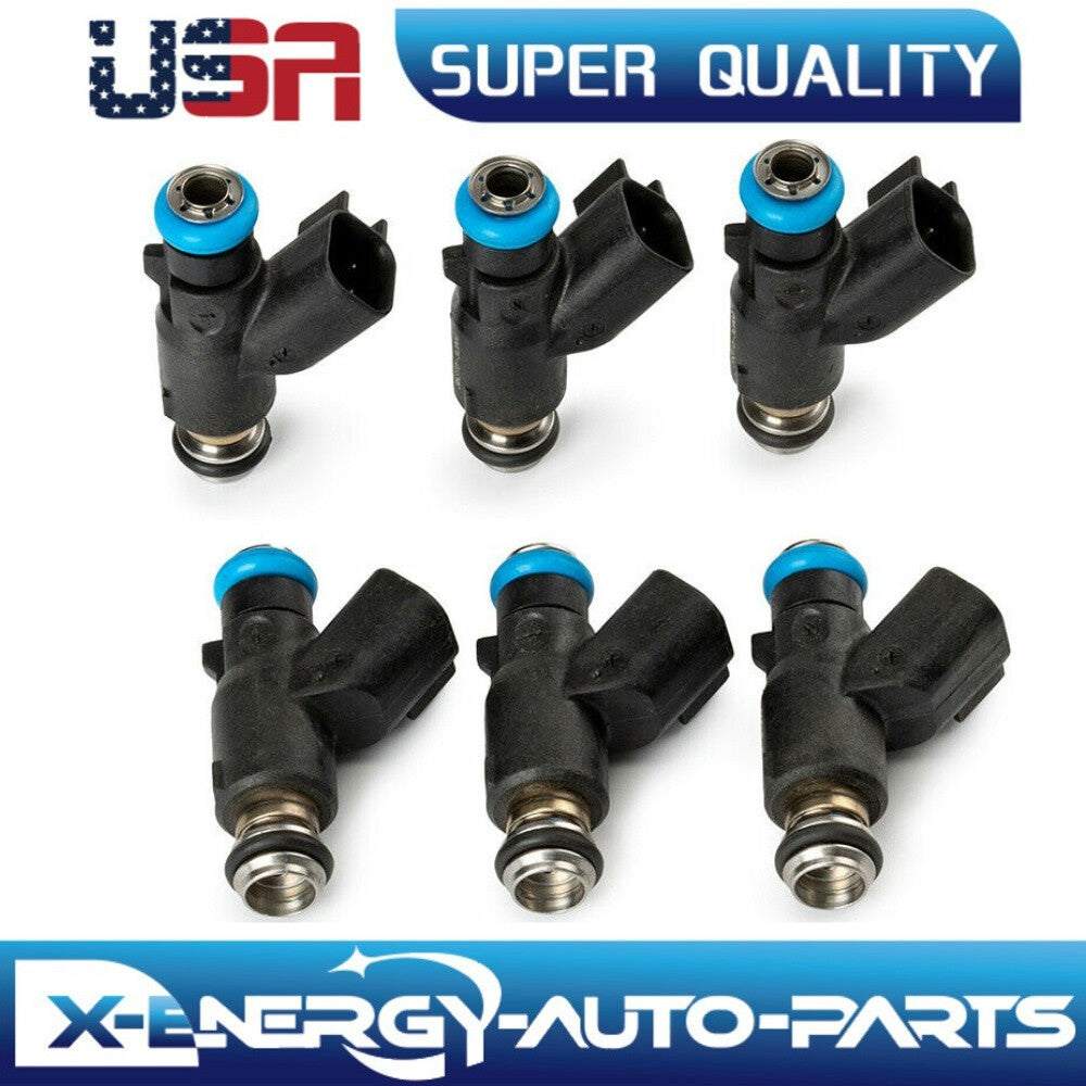 6Pcs Fuel Injectors for Hyundai Sonata 3.3L 3.8L V6 2006 2007 2008 2009 2010