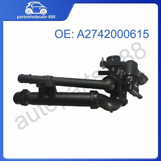 A2742000615 Engine Coolant Thermostat for Mercedes-Benz C180 C300 CLS260 GLC200