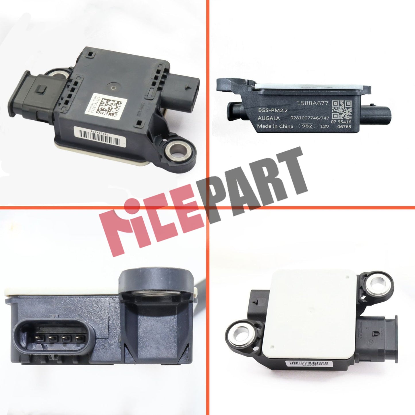 Soot Particulate Matter Sensor 1588A677 Compatible for Mitsubishi L200 KJ0