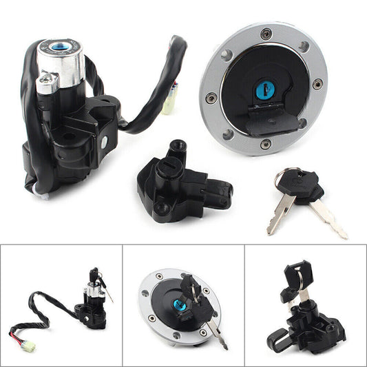 Ignition Switch+Fuel Gas Cap Lock+Key Set Fit 95-05 for Suzuki GSF600 GSF1200 Bandit