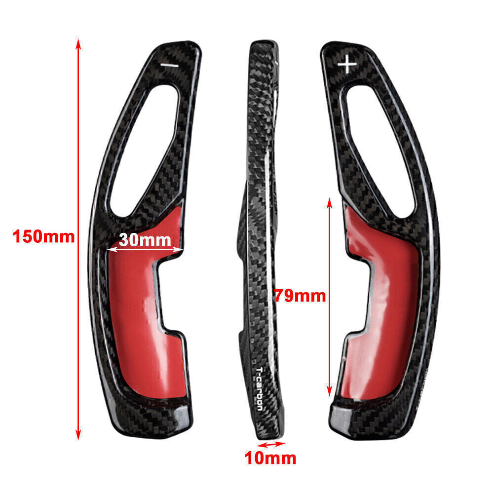 2x Carbon Fiber Steering Wheel Shift Paddle for LEXUS GS250 ES250 RX250 RX