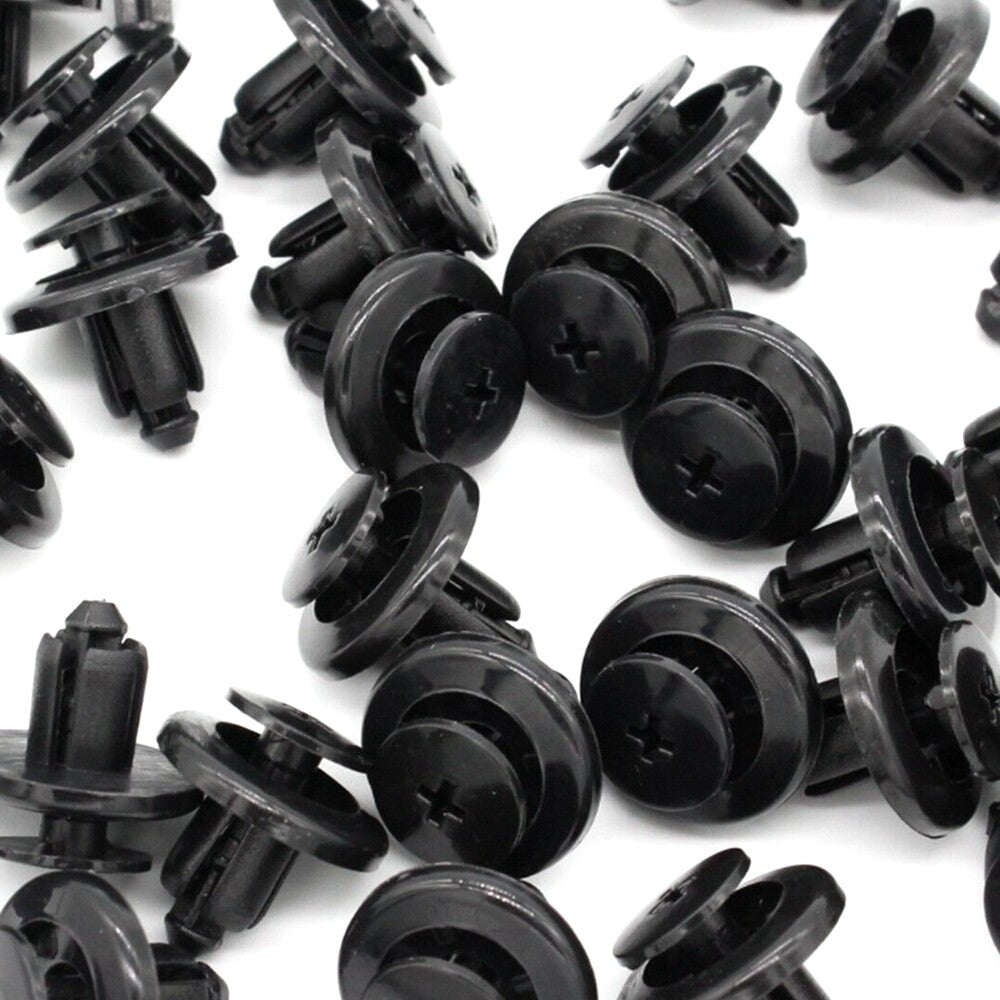 30Pcs for Mazda Nylon Push Type Panel Mud Guard Clips BC1D-56-145