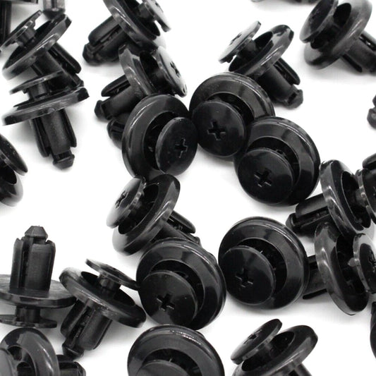 30Pcs for Mazda Nylon Push Type Panel Mud Guard Clips BC1D-56-145