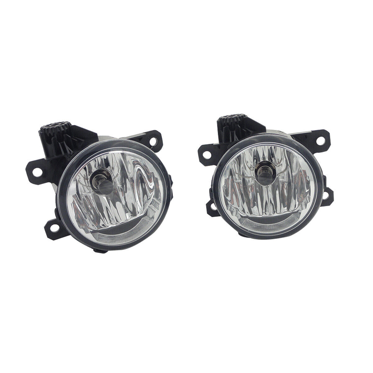 CLEAR LENS FOG LIGHTS DRIVING LAMPS w/BULBS Fit for Ford Fusion Mondeo 2013-2016