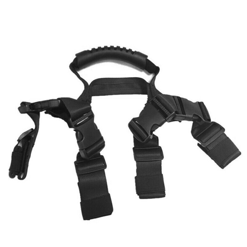 Motorcycle aluminum tail box side shell handle with luggage rope suitable for F800GS- n