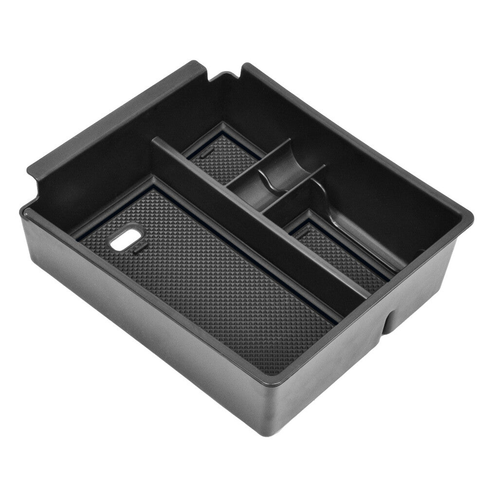 Center Armrest Storage Box Organizer Tray Black Fit for for Hyundai for Tucson New v