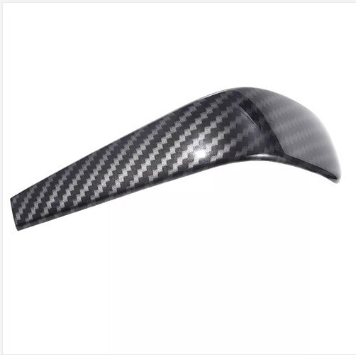 Carbon Fiber Gear Knob Head Patch Cover for BMW 3 Series E90 E92 E93 E87 06-12