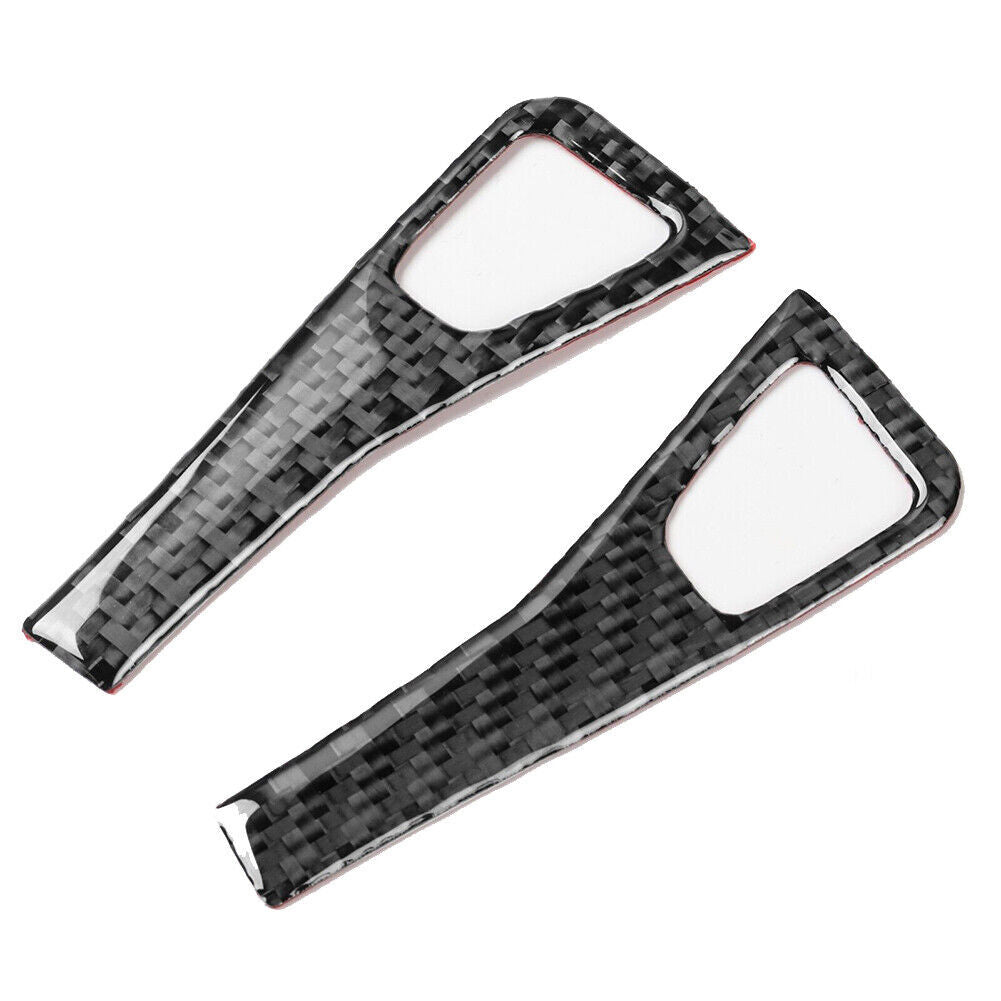 Carbon fiber interior window lift switch button cover trim for Model 3/Y - n