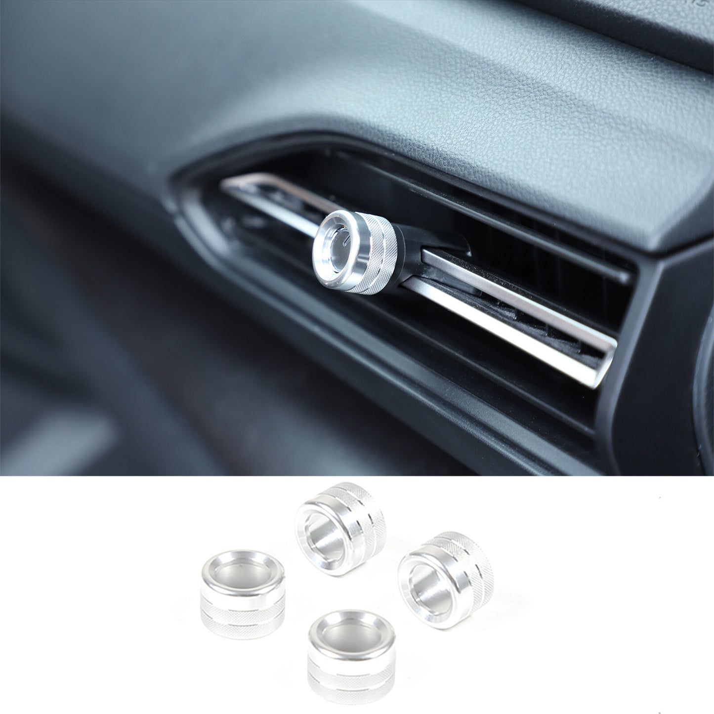 ABS trunk door handle cover decoration car parts suitable for Smart Fortwo 451 2009-2015- v