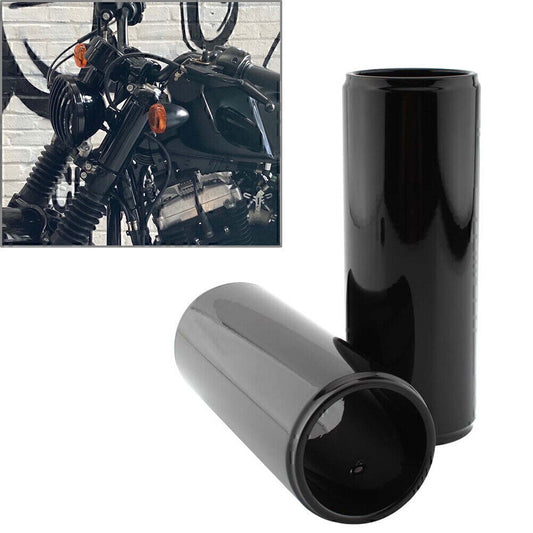 Motorcycle 50mm Front Fork Cover Set Fit for Harley Sporster X48 2016-2023 Aluminum Q