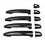 Carbon Fiber Style Door Handle Cover Trim Fit for Toyota for Corolla 2009-2013 2010 2011