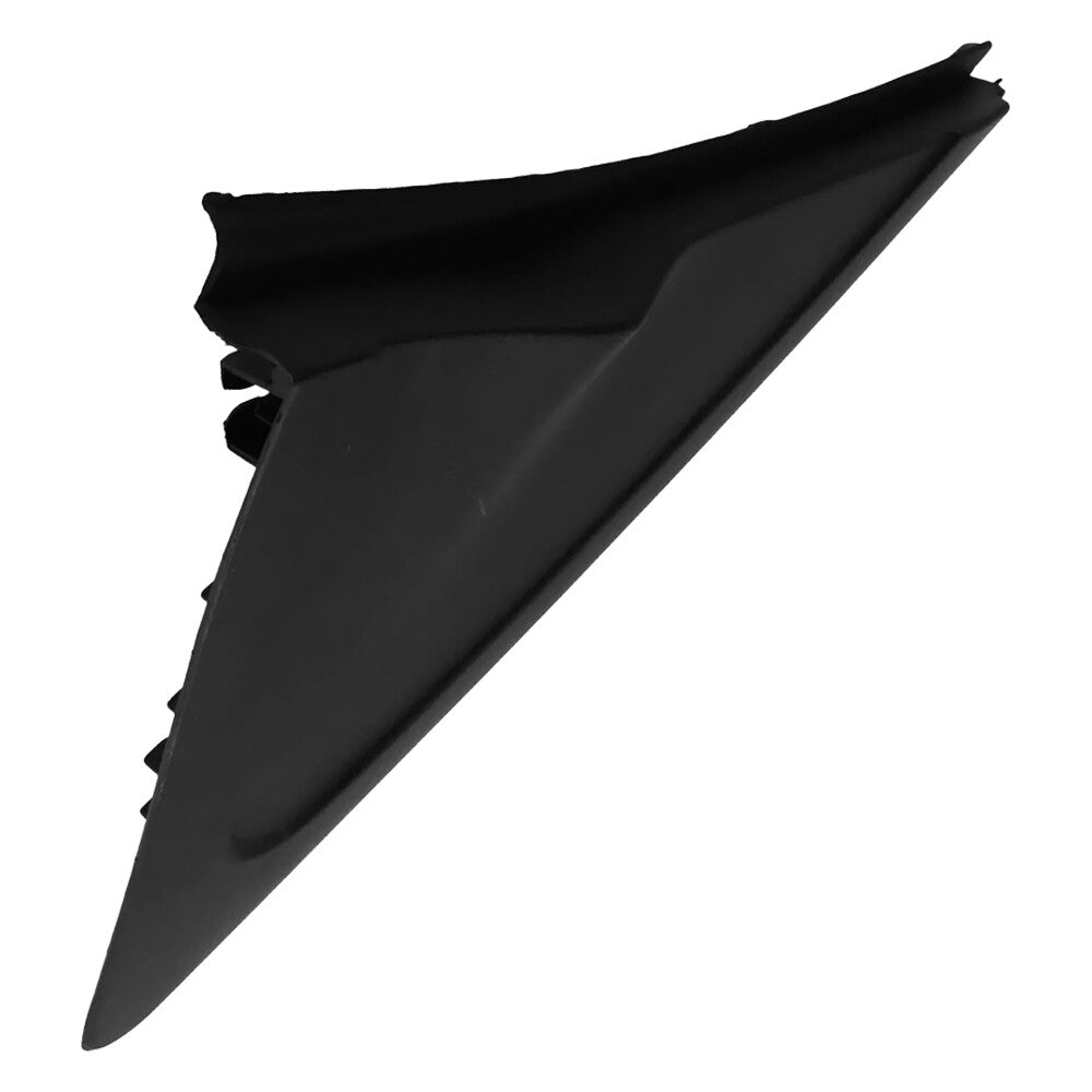Right Exterior Side View Mirror Panel Triangle Trim Black Plastic For 2 2011-13