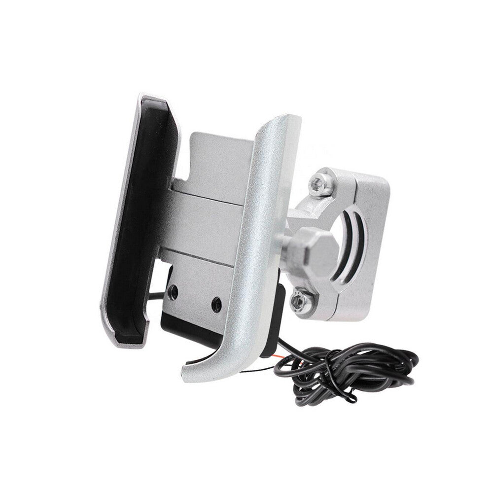 USB for Charger Cell Phone Holder Mount for Harley Davidson Motorcycle Fast Charging Q