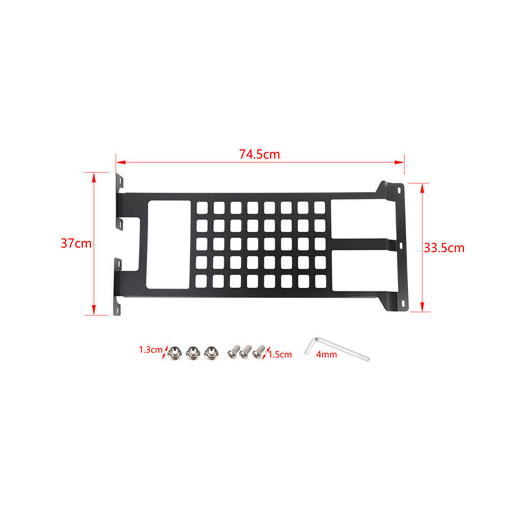 Iron Car Front Roof Storage Rack Cargo Carrier for Jeep for Wrangler JL JT 2018-2023 n