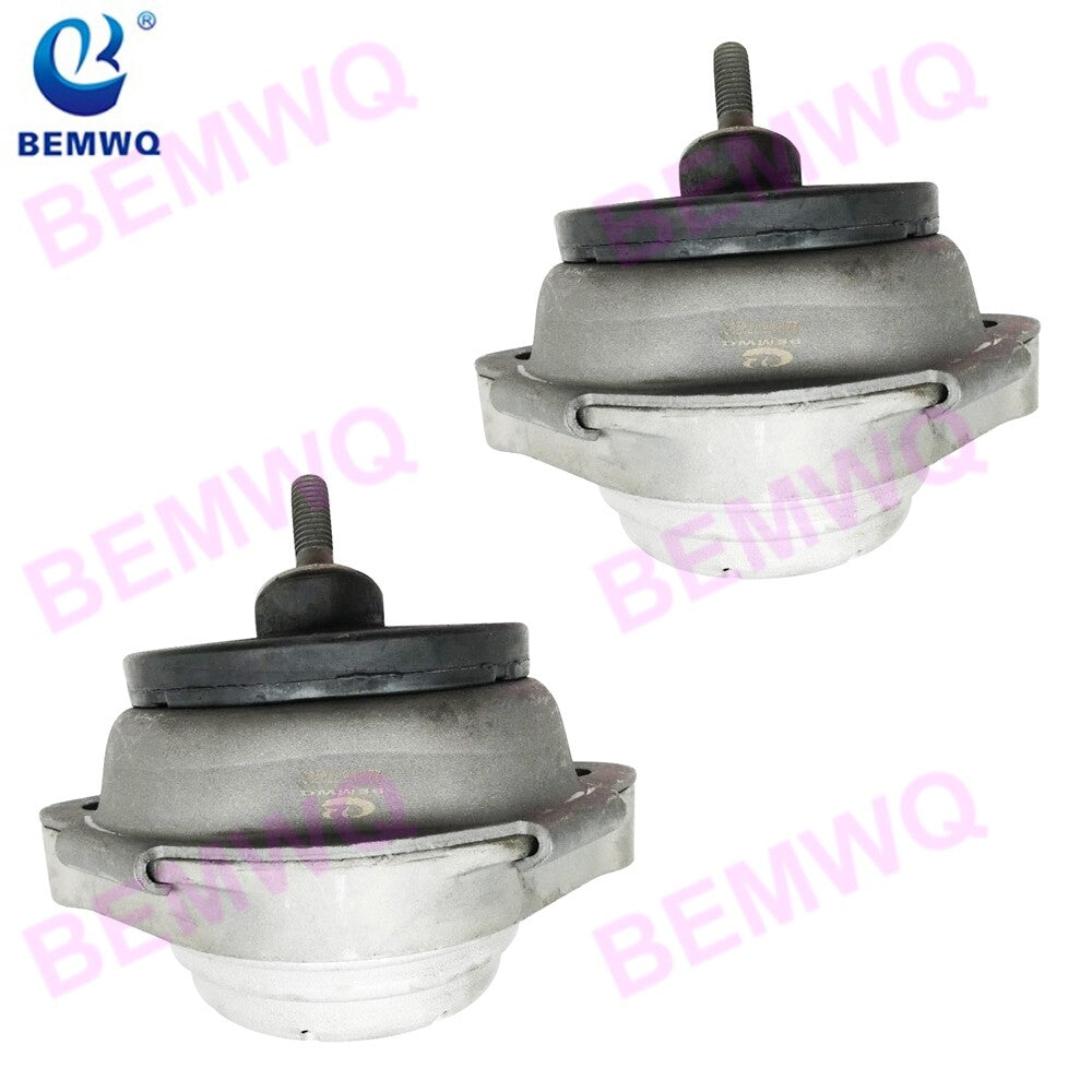 2-Piece Engine Motor Mounting Bracket Set 2116770794 Suitable for 2001-05/2006 E53 X5 3.0L n