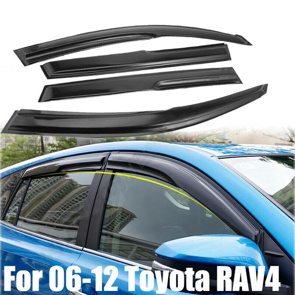 Suitable for Rav4 2006, 2007, 2008 - 2012 window sunshade/ventilation deflector/rain guard. n
