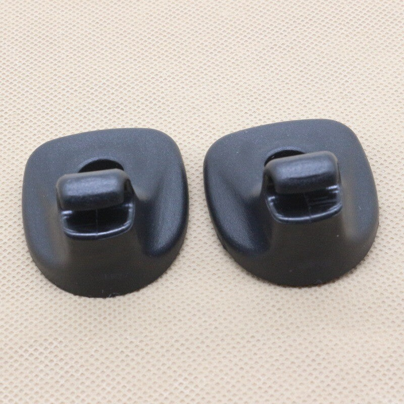 2 Black Inner Sunshade Clips LH and Right Side for 11-15 for Chrysler 200 for Dodge Avenger