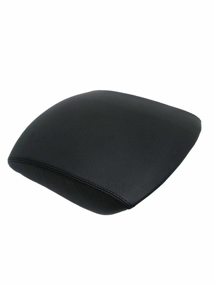 PU leather armrest center console cover trim in black for Honda Pilot 2009 - 2015