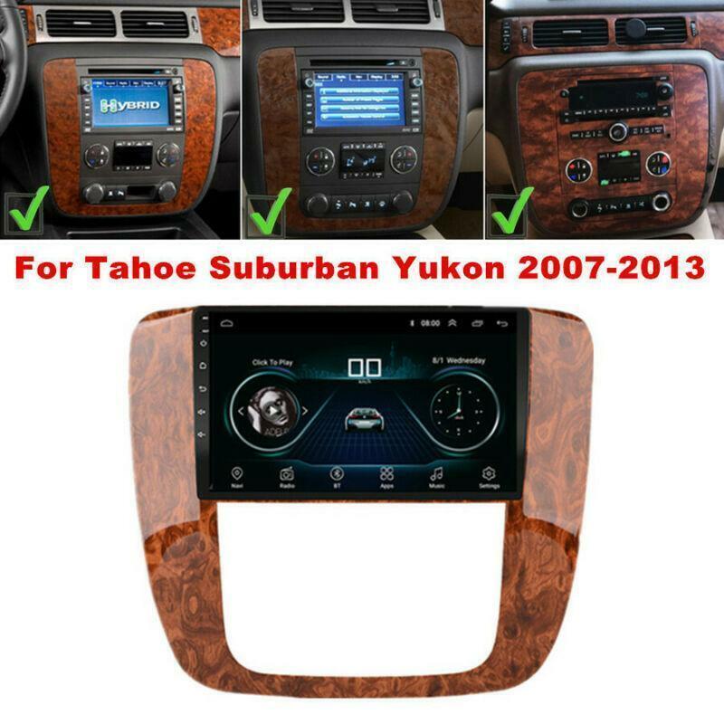 for Chevy Tahoe Suburban for GMC for Yukon Android 10.1 Radio GPS 9 Stereo FM 2007-2013