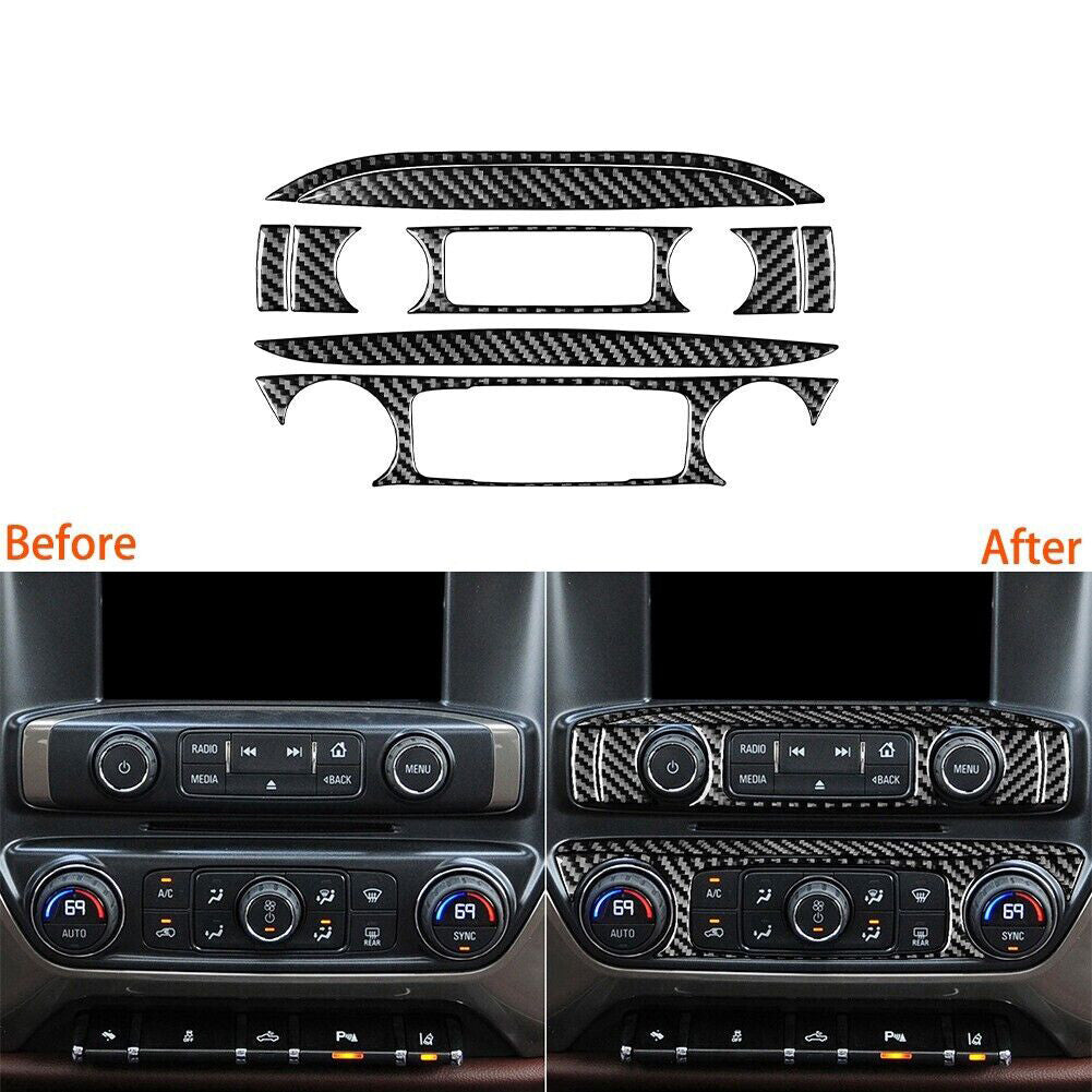 Red Carbon Fiber Speedmeter Surround Cover Trim for for Chrysler 300 2005-2007 v