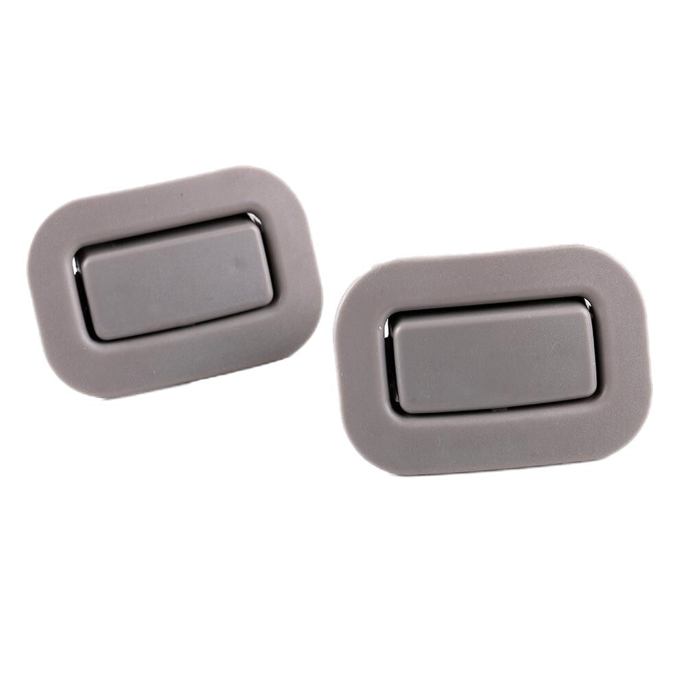 Pair Fit for Subaru for Forester 2009-2013 Rear Left Right for Seat Recliner Button Gray Q