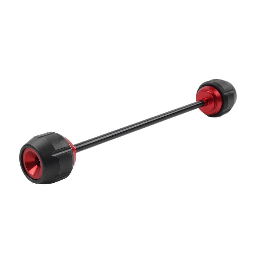Red Front Wheel Axle Fork Crash Slider for Kawasaki Z900 2017-2019