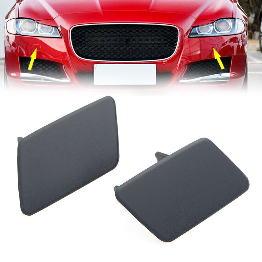 for Jaguar XF 2016-2020 2017 2018 2019 T2H3927LML 2x Headlamp Washer Cover Cap Q