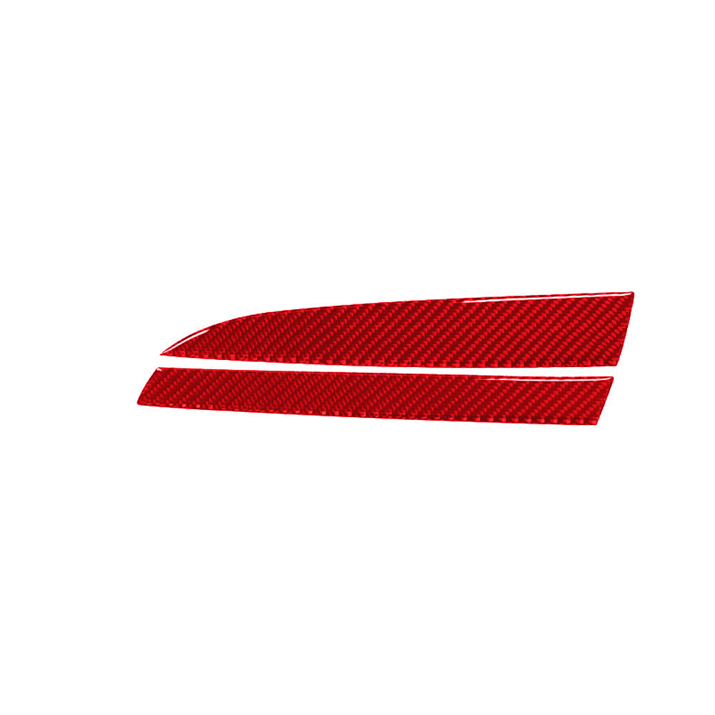 Red Carbon Fiber Leaf Board Panel Cover Trim For 86 for Subaru BRZ 2016-2020 v