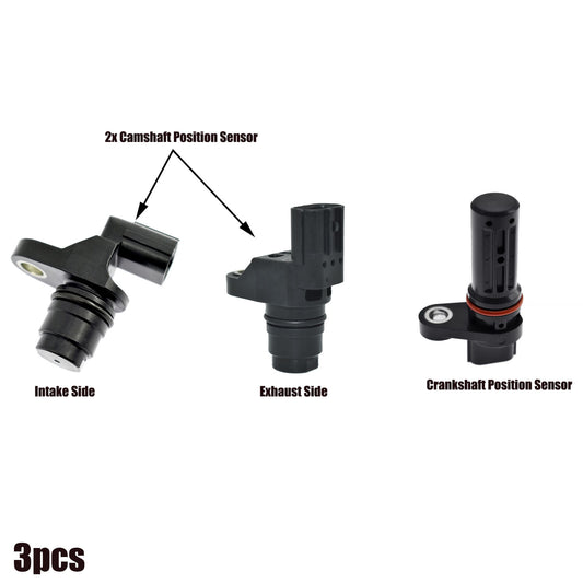 3pc Cam/Crankshaft Position Sensor for Honda Accord for Civic Element for Acura Tsx