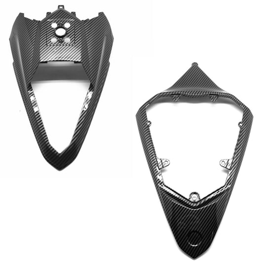 for Yamaha 2008-2016 YZF R6 Rear Upper for Seat Lower Tail Fairing Cowl Carbon Fiber