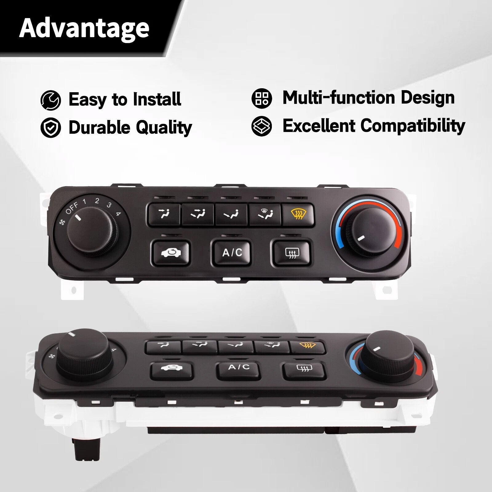 79600-S84-A21ZA Climate Control Module Panel for 2001-2002 for Honda Accord Q