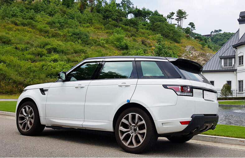 for Range Rover Sport 2014-22 Chrome Window Vent Visor Sun Rain Deflector Guard