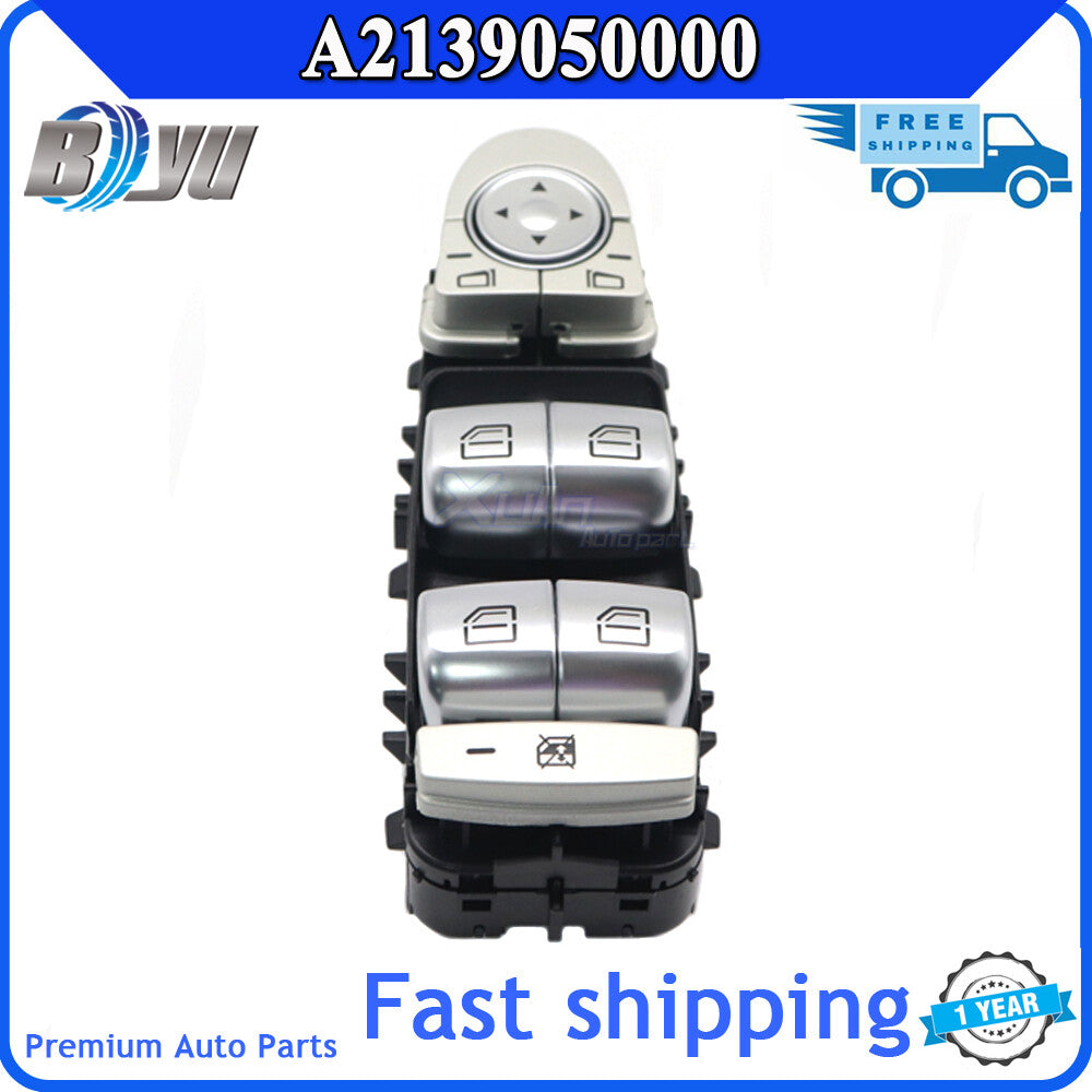 The all-new A2139050000 power-driven side window switch is compatible with C-Class W205. v