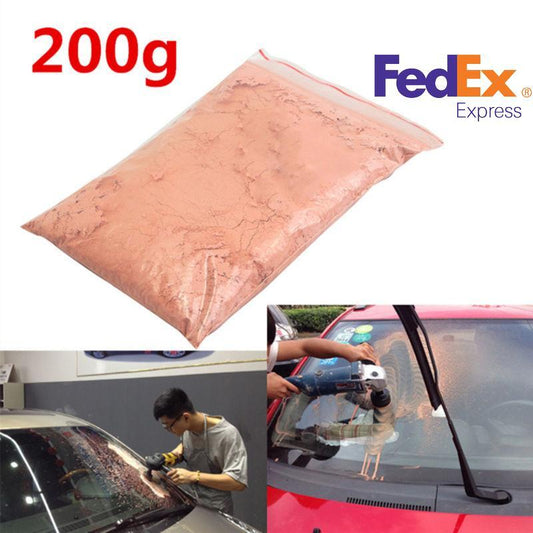 200g Cerium Oxide Glass Polishing Powder Scrach Repair Remover For Car Window US