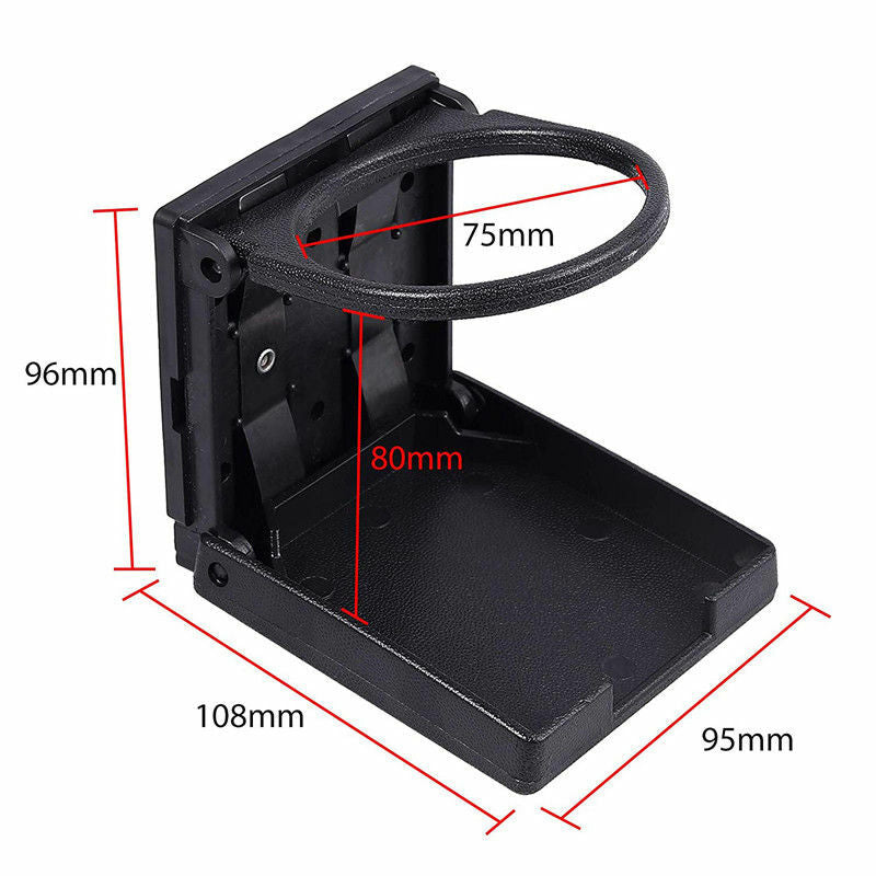 2PCS Universal Car VAN Folding Cup Holders Drink Holders Vehicle Boat Marine RV Q