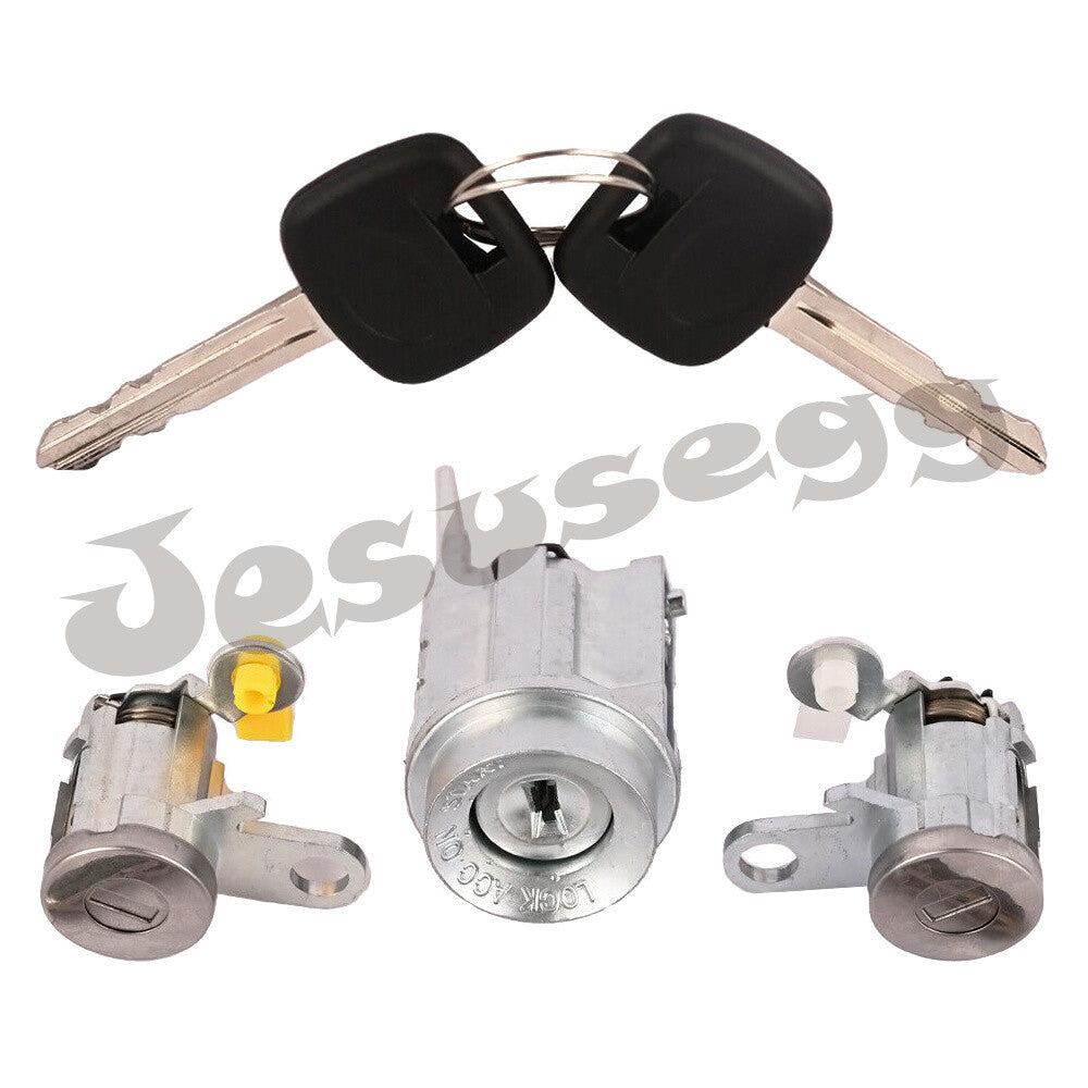 Door Lock Key Ignition Lock Cylinder Set for Toyota For Tacoma 95-04 69005-35840