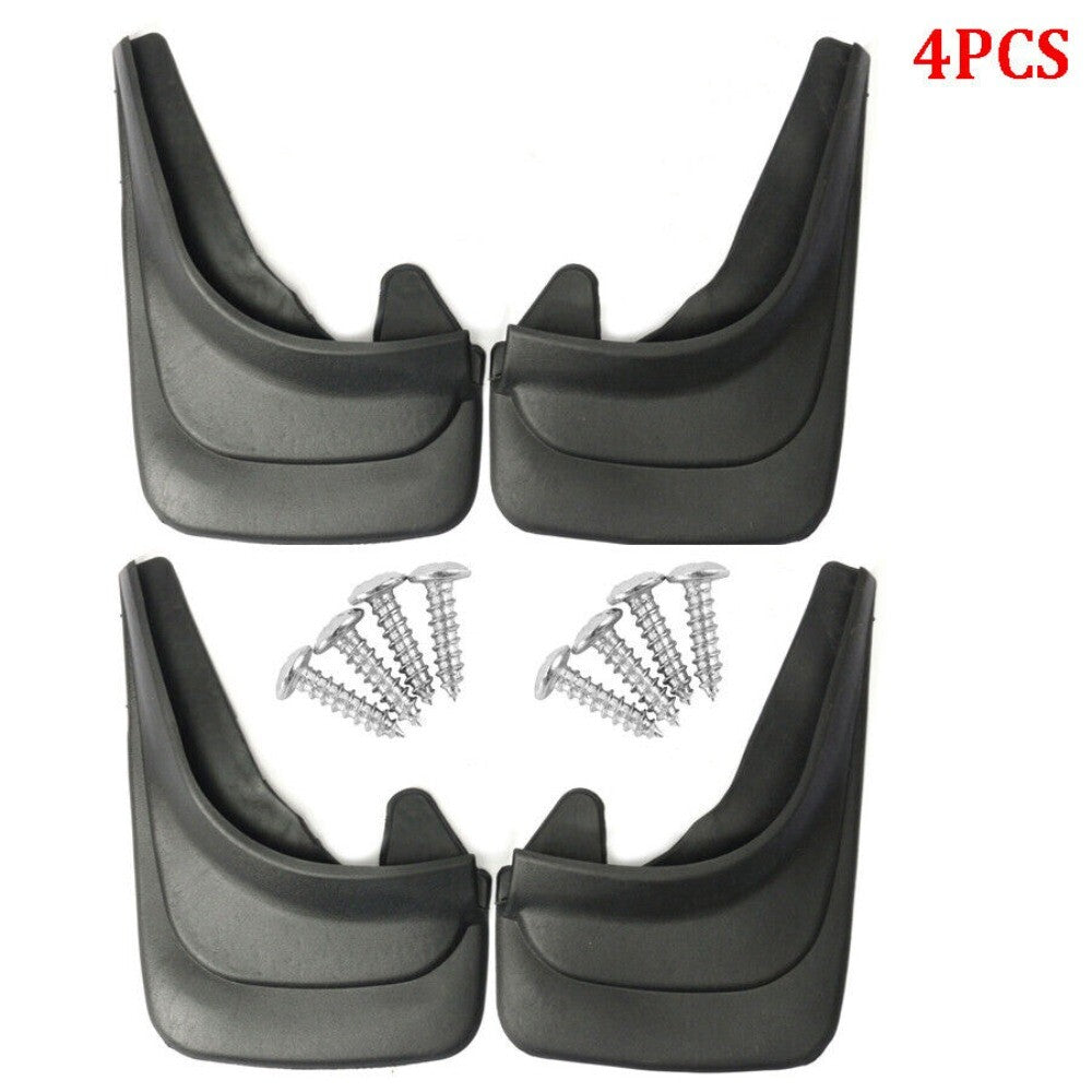 4pcs Deluxe Auto Car Body Protector Front & Rear Molded Splash Guards Mud Flaps. n